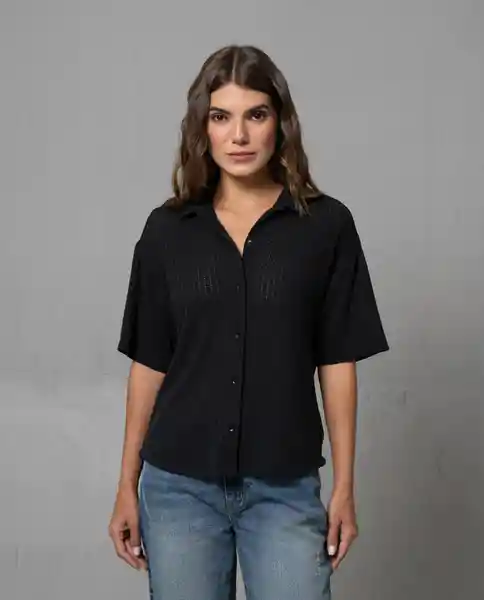 Camisa Mujer Negro Talla S 212G000 Rifle