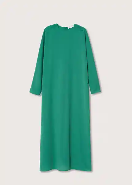 Vestido Esmerald-A Verde Talla S Mujer Mango