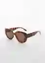 Gafas de Sol Roses Chocolate Talla 99 Mujer Mango