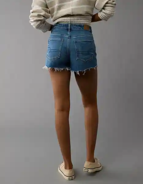Short Mujer Azul Talla: 2 8218914 American Eagle