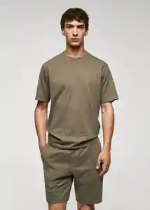 Pijama Sleep Khaki Talla M Hombre Mango