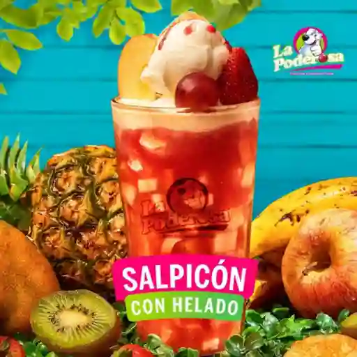 Salpicón con Helado