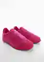 Zapatos Deportiva Superf Fucsia Talla 39 Mujer Mango