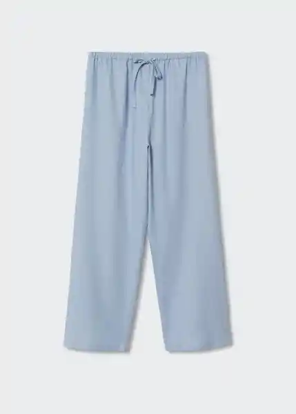 Pantalón Pijama Garbi-I Azul Talla L Mujer Mango