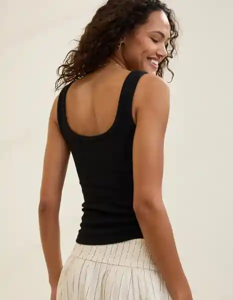 Camiseta Aerie Negro Talla Medium 3930073 American Eagle