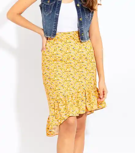 Unser Falda Amarillo Talla 12 821413