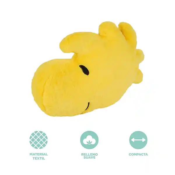 Cojín Con Forma de Cabeza Woodstock Serie Snoopy 16 in Miniso