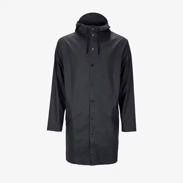 Inkanta Chaqueta Larga Rains Negra Talla XS/S