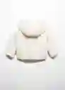 Abrigo Anorak Corea Crudo Talla 69 Niños Mango
