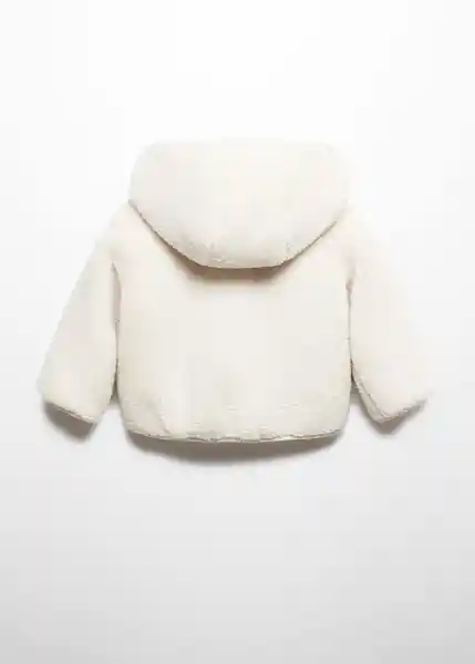 Abrigo Anorak Corea Crudo Talla 69 Niños Mango