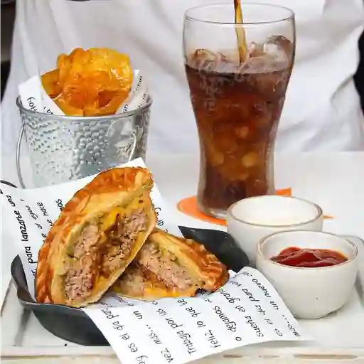 Pato burger en combo