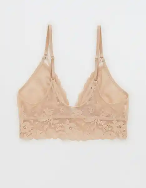 Top Bralette Aerie Beige Talla Large American Eagle