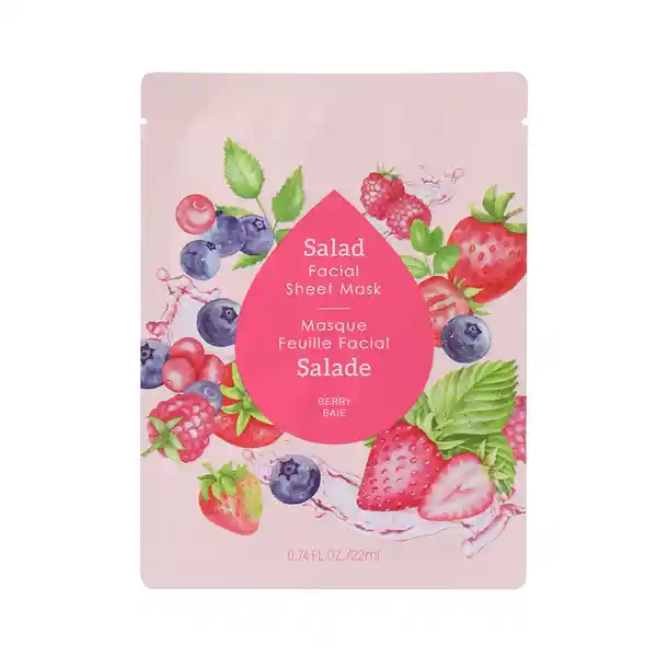 Mascarilla Facial Salad de Frutos Rojos Miniso