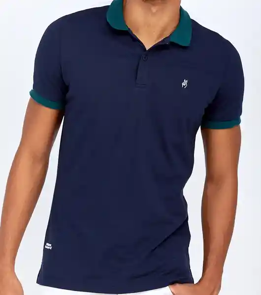 Typer Camiseta Polo Azul Talla S 823918