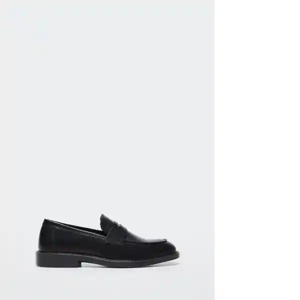 Zapato Estoril Negro Talla 43 Hombre Mango