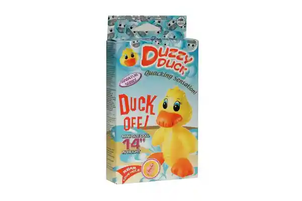 Duzzy Duck Muñeco Inflable Amarillo