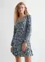Vestido Toffy Marino Talla 18 Teen Niñas Mango