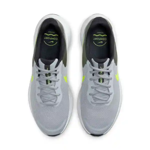 Nike Zapatos Revolution 7 Hombre Gris Talla 10.5 Ref: FB2207-002