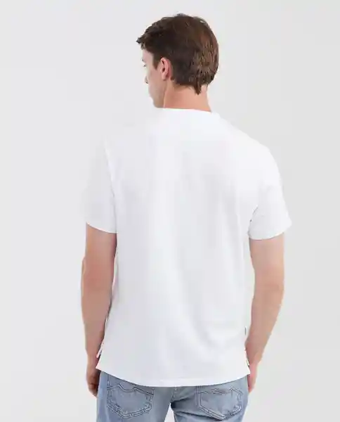 Camiseta Car Graphic Masculino Blanco 0 Claro Talla M Chevignon