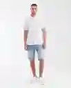 Bermuda Clara Masculino Azul Cristalino Claro Talla 36 Chevignon