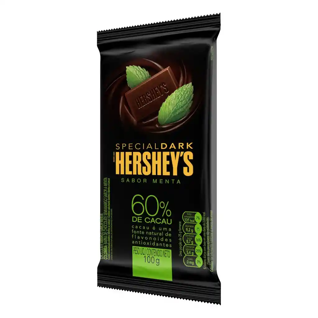   Hersheys  Chocolate Special Dark Menta 