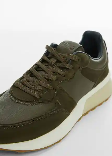 Zapatos Deportiva Rulenapa Khaki Talla 45 Hombre Mango