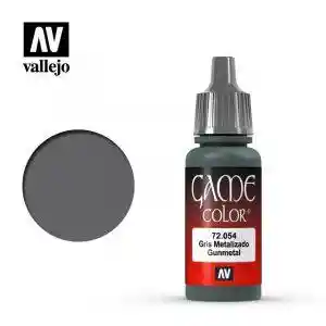 Vallejo Pintura Acrílica Game Color Gris Metalizado 17 mL