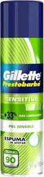 Gillette Prestobarba Sensitive Espuma De Afeitar 150 g