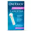 Lancetas Onetouch Ultrasoft