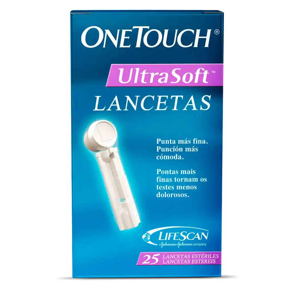 Lancetas Onetouch Ultrasoft