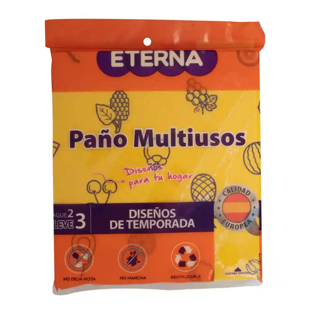 Paño Eterna Multiuso 3X2 Oferta