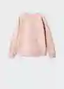 Buzo Sudadera Dublini Rosa Talla 14 Niña Mango