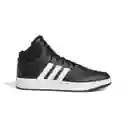 Adidas Zapatos Hoops 3.0 Mid Para Hombre Negro Talla 9.5