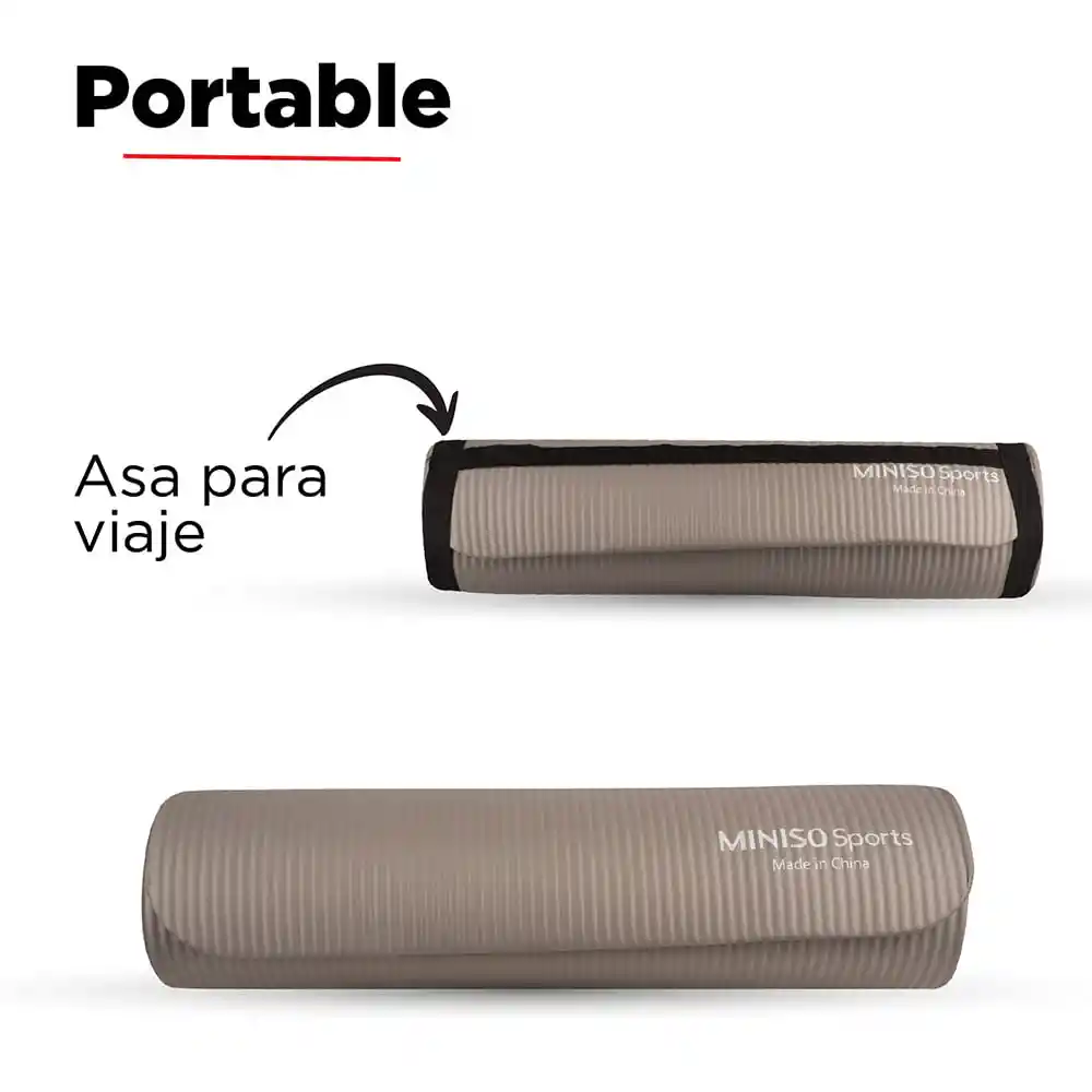 Tapete de Yoga Gris 1.0 mm