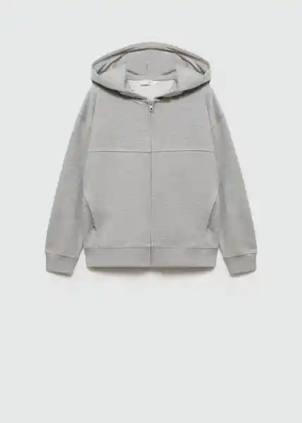 Sudadera Francia Gris Medio Vigore Talla 08 Niños Mango