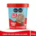 Crem Helado Vainilla Chips 600 g