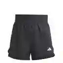 Adidas Short Pacer Wvn High Mujer Negro Talla S3 IT7760