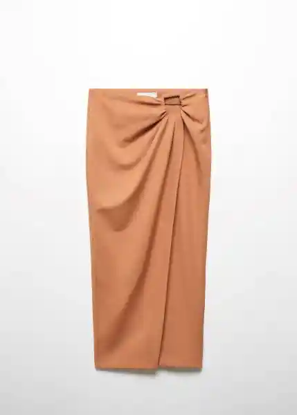 Falda Famara Nude Talla 36 Mujer Mango