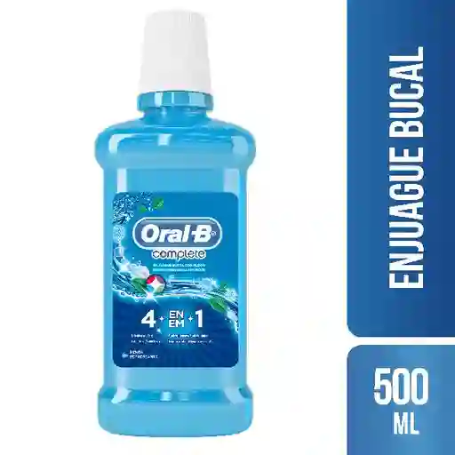 Oral-B Enjuague Bucal Complete 4 en1 Menta Refrescante