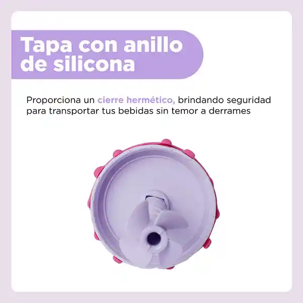 Vaso Con Pitillo Baby Mang 560 mL Serie Bt21 Miniso