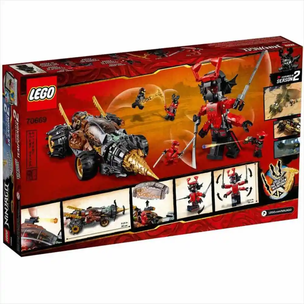 Lego Ninjago Perforadora De Cole 8+ 587 U