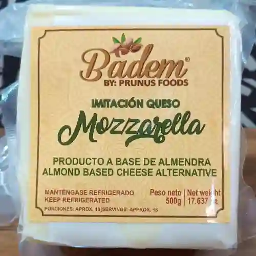 Queso de Almendras Mozarella Tajado 500