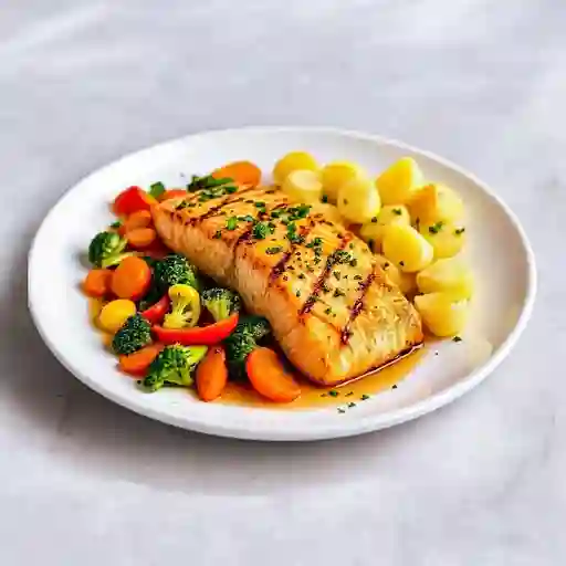 Filete de Salmón a la Plancha