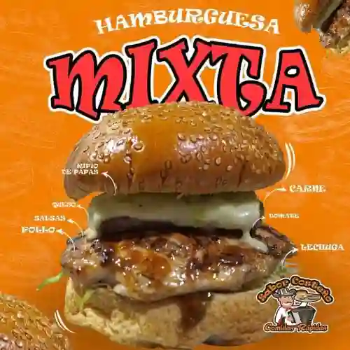 Hamburguesa Mixta Especial