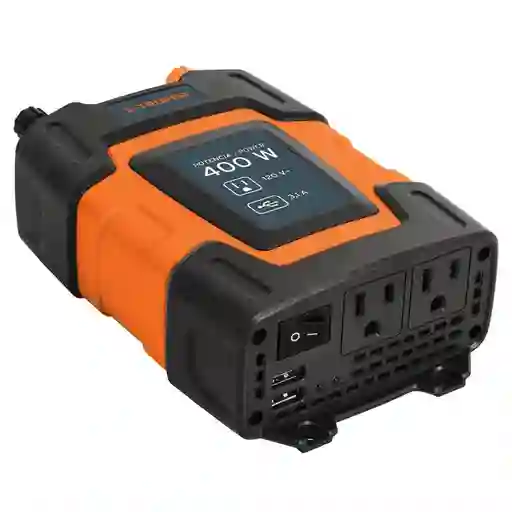 Truper Inversor de Corriente 12V a 110V de 400W