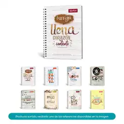 Keepermate Cuaderno Colombianas Rayado Argollado