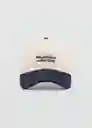 Gorra Archive Navy Talla 99 Mujer Mango