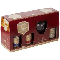Chimay Gift Pack de Cerveza Con Copa
