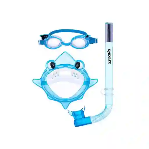 Radost Set Lentes de Natación Snorkel Niños