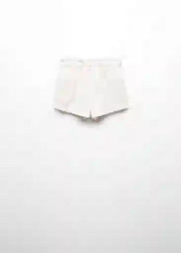 Short Crush Offwhite Talla 70 Niñas Mango